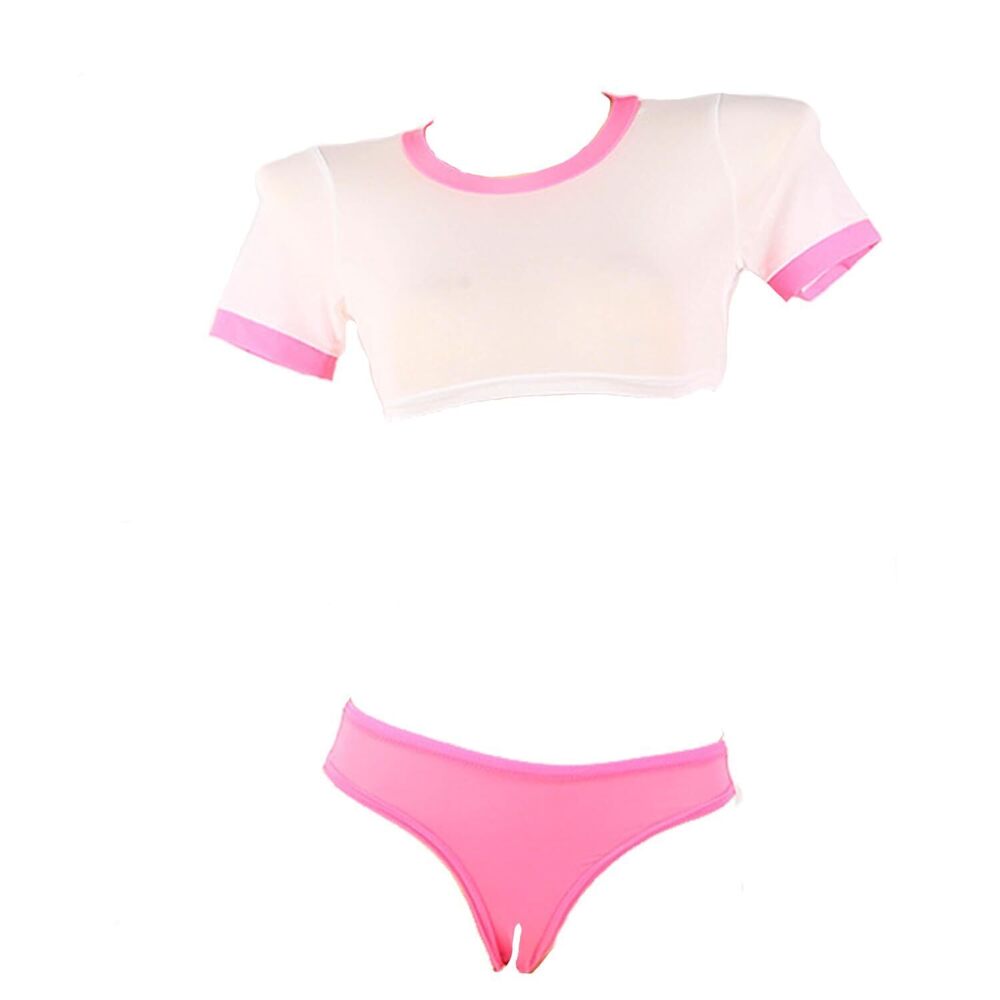 3675 Japanese School Girl Uniform Anime Cosplay Lingerie Kawaii Cheerleader